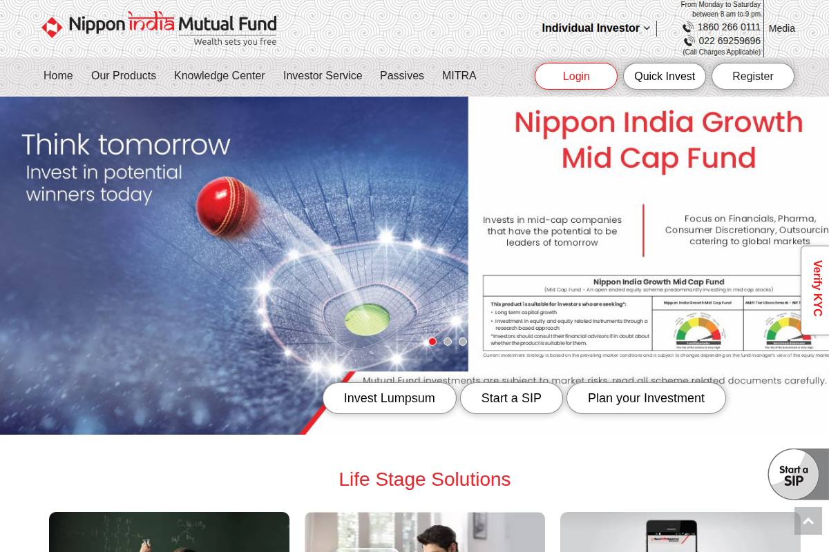 Nippon India Mutual Fund