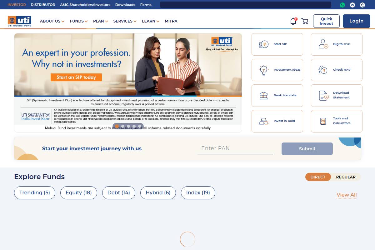 UTI Mutual Fund